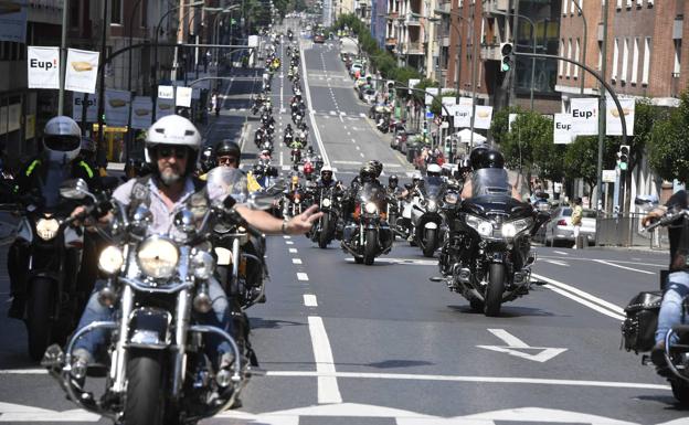 Motoristas convocan una protesta en Bilbao en demanda de mayores medidas de seguridad