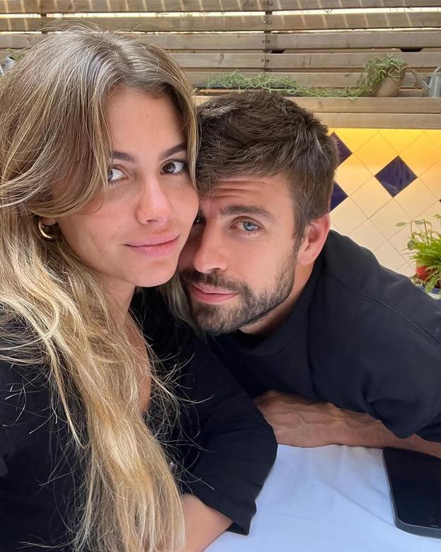 Clara Chía y Gerard Piqué, en la última foto subida por el exfutbolista a su Instagram./Gerard piqué